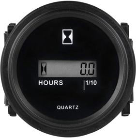 img 4 attached to 🕒 Runleader Digital Hour Meter: Resettable Total Running Hours for Lawn Mower, Tractor, Generator, Golf Cart, Marine, ATV, Compressor, and more!