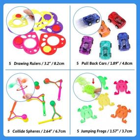 img 1 attached to 🎁 Amy&Benton 120PCS Classroom Treasure Box Prizes, Kids Birthday Party Favors, Goodie Bag Fillers, Assorted Pinata Fillers - Bulk Party Toy Assortment