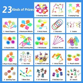 img 3 attached to 🎁 Amy&Benton 120PCS Classroom Treasure Box Prizes, Kids Birthday Party Favors, Goodie Bag Fillers, Assorted Pinata Fillers - Bulk Party Toy Assortment