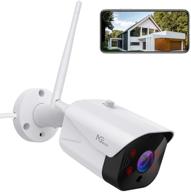 📷 1080phd наружная камера видеонаблюдения с wifi - умная камера наблюдения для домашней безопасности логотип