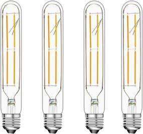 img 4 attached to Dimmable Tubular Vintage Equivalent Filament Industrial Electrical