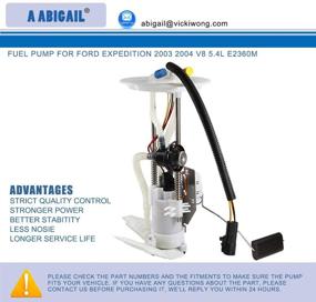 img 3 attached to 🚘 Ford Expedition 2003 2004 V8 4.6L Electric Fuel Pump Assembly E2361M