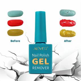 img 1 attached to Gel Nail Polish Remover: Fast & Easy Soak-off 💅 Gel Polish Removal in 5-6 Minutes, Professional & Gentle on Nails