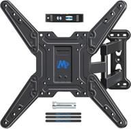 full motion swivel articulating tv wall mount bracket for 26-55 inch led, lcd, 📺 oled, plasma flat screen tv - mounting dream md2393-mx (up to vesa 400x400mm and 60 lbs) logo
