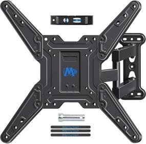 img 4 attached to Full Motion Swivel Articulating TV Wall Mount Bracket for 26-55 Inch LED, LCD, 📺 OLED, Plasma Flat Screen TV - Mounting Dream MD2393-MX (up to VESA 400x400mm and 60 lbs)