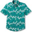 reyn spooner tailored hawaiian turquoise logo