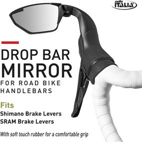 img 1 attached to 🚴 Selle ITALIA Eyelink Mirror: Enhance Your Cycling Safety with this Revolutionary Accessory