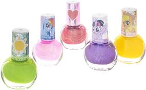 img 1 attached to 🎀 Townley Girl 18-Piece My Little Pony Nail Polish Set - Non-Toxic Water-Based, Peel-Off Formula with Glittery and Opaque Colors for Girls, Kids, Teens, and Toddlers Ages 3+. Ideal for Parties, Sleepovers, and Makeovers