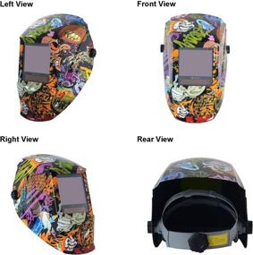 img 3 attached to Antra Welding Helmet Darkening 3, 86X3 23 - Enhanced Grinding Experience