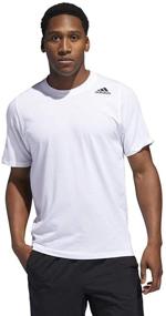 img 2 attached to 👕 Adidas Freelift Sport White Large Men's Clothing and Active: Elevate your Style and Performance