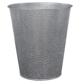 img 4 attached to 🗑️ 6 Liter Stainless Steel Trash Can for Bedroom and Bathroom - Blue Donuts