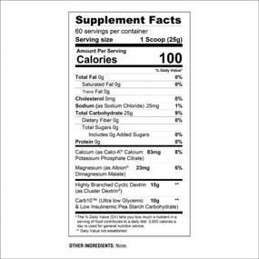 img 2 attached to Gaspari Nutrition - Glycofuse - High-Performance Carbohydrate for Rapid Energy, Recovery, and Endurance - 60 Serving (Unflavored)