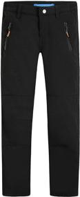 img 4 attached to 👖 Camii Mia X Large Boys' Thermal Repellent Pants: Stylish and Protective