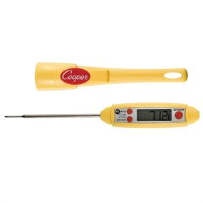 img 2 attached to 🌡️ Cooper-Atkins DPP800W MAX Digital Thermometer with Long Probe | Waterproof, Auto Shutoff, Temperature Memory | Yellow