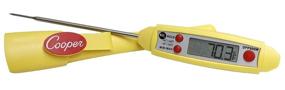 img 4 attached to 🌡️ Cooper-Atkins DPP800W MAX Digital Thermometer with Long Probe | Waterproof, Auto Shutoff, Temperature Memory | Yellow