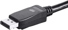 img 2 attached to Monoprice 131181 Select Series DisplayPort 1.4 Cable 6ft: Ideal for Computer, Desktop, Laptop, PC, Monitor, Projector, Dell, ASUS & more!