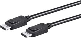 img 3 attached to Monoprice 131181 Select Series DisplayPort 1.4 Cable 6ft: Ideal for Computer, Desktop, Laptop, PC, Monitor, Projector, Dell, ASUS & more!