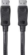 monoprice 131181 select series displayport 1.4 cable 6ft: ideal for computer, desktop, laptop, pc, monitor, projector, dell, asus & more! логотип