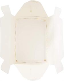 img 2 attached to 🎁 Set of 30 Small White Gable Treat Boxes with Tray - Ideal Paper Gift Boxes for Wedding, Birthday Party, Baby Shower - Size: 4.5x3.2x3.3 Inches