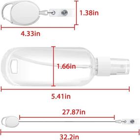 img 1 attached to 🧴 Squeeze & Stretch: LinkIdea's Innovative Toiletries Container for Travelers