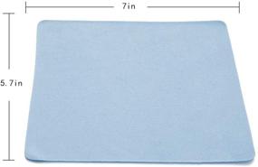 img 3 attached to 🧽 Premium Microfiber Cleaning Cloths (10 Pack) for Glasses, Eyeglasses, Mobile Phones, Watches, Screens & More