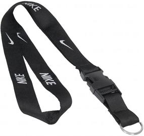 img 2 attached to NIKE Unisex Logo Lanyard - Official Nike Lanyard