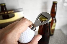 img 3 attached to Golf Ball Bottle Opener - Perfect Novelty Gift for Golf Lovers and Beer Enthusiasts