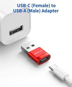 img 3 attached to USB-C Female To USB-A Male Adapter 2-Pack Industrial Electrical