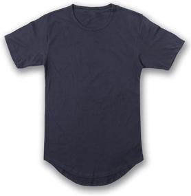 img 3 attached to 👕 JD Apparel Longline T Shirts: Stylish Men's Clothing and Hipster Shirts