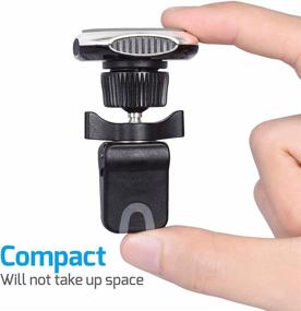 img 1 attached to Veckle Car Mount Magnetic: Universal Air Vent Phone Holder for iPhone 8 X 7 Plus, Samsung Galaxy Note 8 S8 S8 Plus - Secure and Convenient!