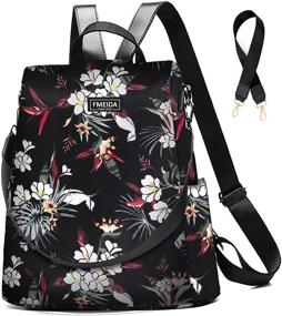 img 4 attached to Stylish Waterproof Backpack: Classical Crossbody Shoulder Handbags, Wallets, and Fashion Backpacks for Women