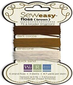 img 1 attached to We R Memory Keepers 71068 4 Floss Set
