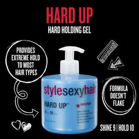 img 1 attached to 💪 Жесткий гель для укладки волос SexyHair Style Hard Up: максимальная фиксация для всех типов волос, формула без осыпания