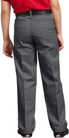 img 1 attached to 👖 Comfortable and Stylish: Dickies Flexwaist Front Straight Charcoal Boys' Clothing