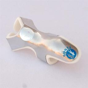 img 3 attached to 🖐️ Finger Fracture Splint - Flexible Metal Splint with Foam Lining to Align and Stabilize Injured Finger - Large Size (3 inch - 4 inch)