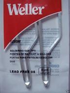 weller d550 soldering gun replacement tips (7250w) - pack of 2 high-quality tips logo