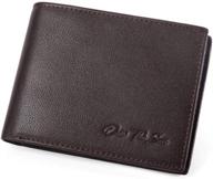 💼 genuine leather executive men's wallet – high capacity accessories for men логотип