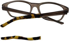 img 1 attached to 👓 Colorful Soft Eyeglass Temple Tip Sleeves - Set of 2 for Men, Women, and Kids