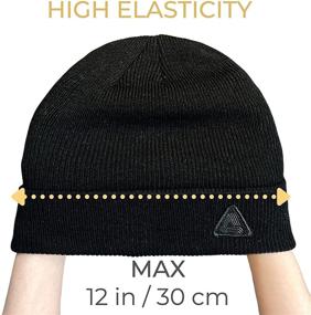 img 1 attached to 🧢 Warm and Comfy: Accsa Winter Beanie for Boys - Must-Have Cold Weather Accessories