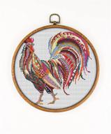 mandala rooster embroidery patterns needlepoint logo