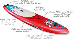 img 1 attached to 🏄 BIC Sport Sup AIR Inflatable Stand up Paddleboard: Exploring the Waters with Confidence