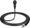 🎙️ sennheiser pro audio me 2-ii lavalier microphone in black: omnidirectional sound capture at its best logo