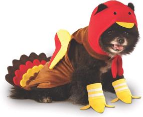 img 4 attached to Rubie's Turkey Dog Costume: Fun and Festive Attire for Your Canine Companion!
