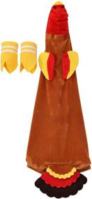img 3 attached to Rubie's Turkey Dog Costume: Fun and Festive Attire for Your Canine Companion!