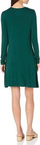img 3 attached to Amazon Essentials Womens Long Sleeve Crewneck Women's Clothing in Dresses