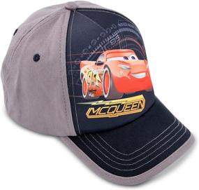 img 2 attached to 🚗 Disney Toddler Lightning McQueen Baseball Boys' Accessories: A Fun and Sporty Addition to Your Little One's Style!