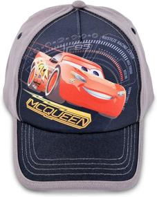 img 3 attached to 🚗 Disney Toddler Lightning McQueen Baseball Boys' Accessories: A Fun and Sporty Addition to Your Little One's Style!