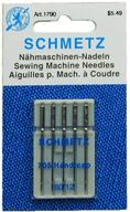 🪡 effortless threading: 25 schmetz quick threading universal sewing machine needles - size 80/12 hdk logo