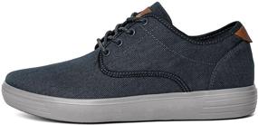 img 1 attached to Puxowe Walking Canvas Sneakers: Stylish Men's Casual Shoes for Trendy Sneaker Enthusiasts