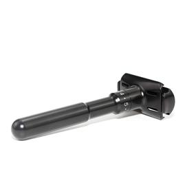 img 3 attached to Premium Adjustable Safety Razor Set with Leather Sleeve & Titanium Coated Blades - RZ700